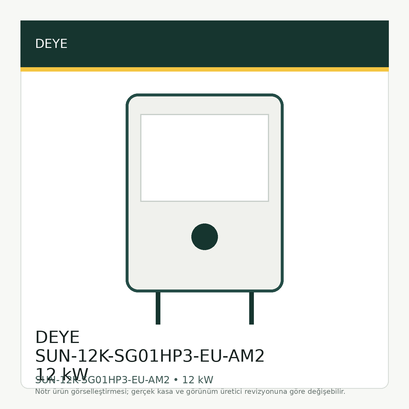 DEYE SUN-12K-SG01HP3-EU-AM2 12 kW