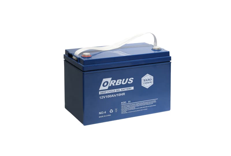 Orbus Jel Akü 12V 100Ah Jel Akü