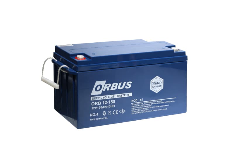 Orbus Jel Akü 12V 150Ah Jel Akü