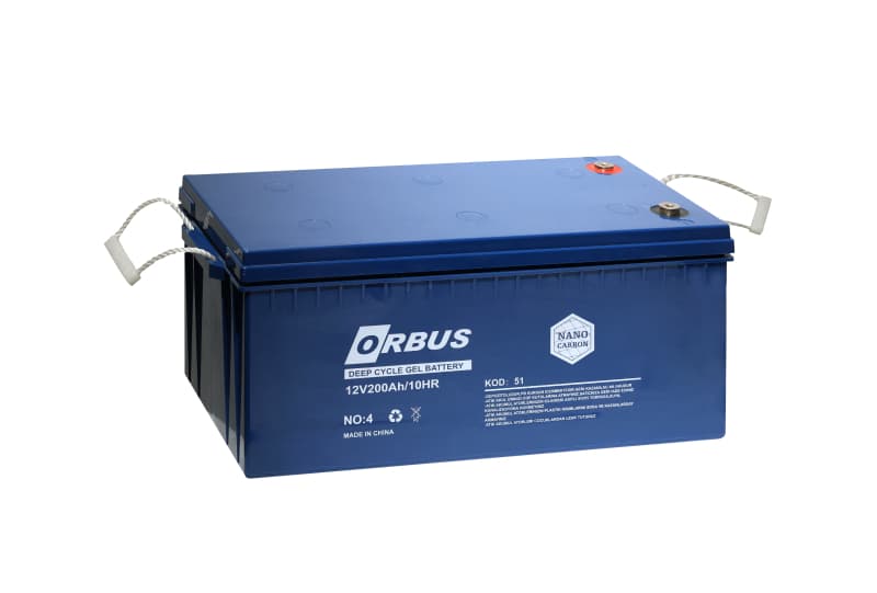 Orbus Jel Akü 12V 200Ah Jel Akü