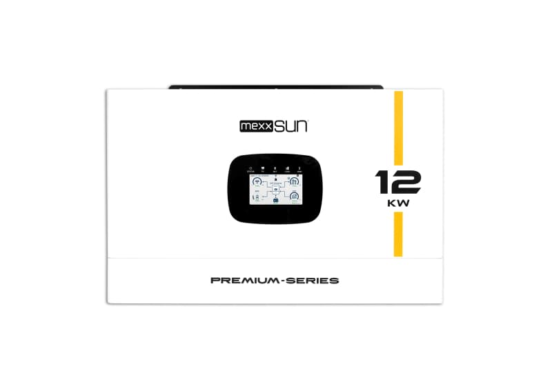 Mexxsun MEXX P12 kW Premium 48V 12 kW Paralel Wi Fi Dual Output Tam Sinüs Akıllı İnverter görsel 2