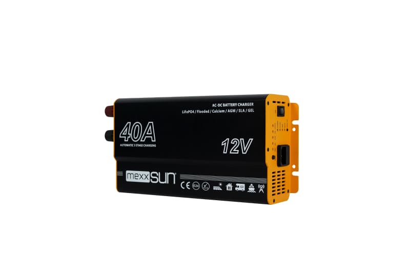 Mexxsun 12 V 40 A AC-DC Akü Şarj Cihazı görsel 2