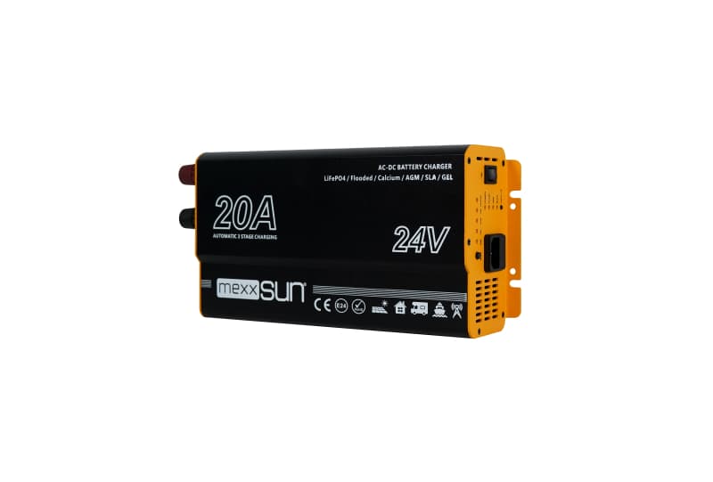Mexxsun 24 V 20 A AC-DC Akü Şarj Cihazı görsel 2