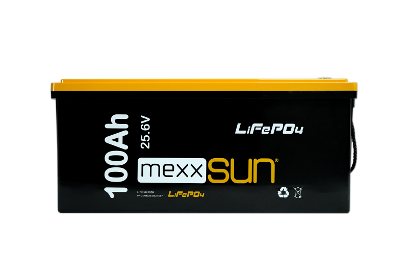 Mexxsun 25,6V 100Ah LiFePo4 2560Wh Lityum Akü görsel 2