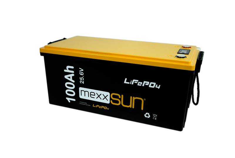 Mexxsun 25,6V 100Ah LiFePo4 2560Wh Lityum Akü görsel 4