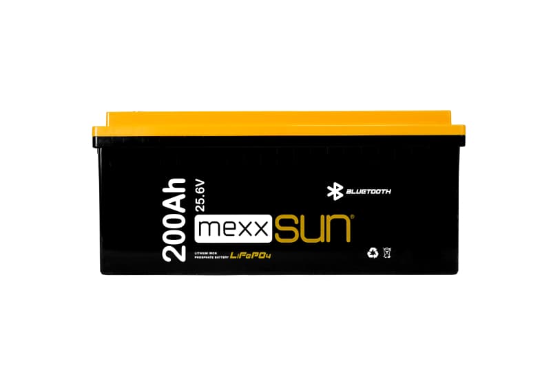 Mexxsun 25,6V 200Ah LiFePo4 5120Wh Lityum Akü görsel 2