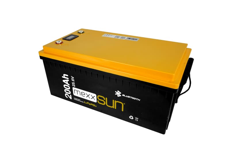 Mexxsun 25,6V 200Ah LiFePo4 5120Wh Lityum Akü görsel 4