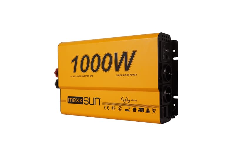 Mexxsun UPS 1000 W 12 V Tam Sinüs İnverter - Uzaktan Ekranlı görsel 3