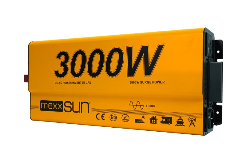 Mexxsun UPS 3000 W 12 V Tam Sinüs İnverter - Uzaktan Ekranlı görsel 3