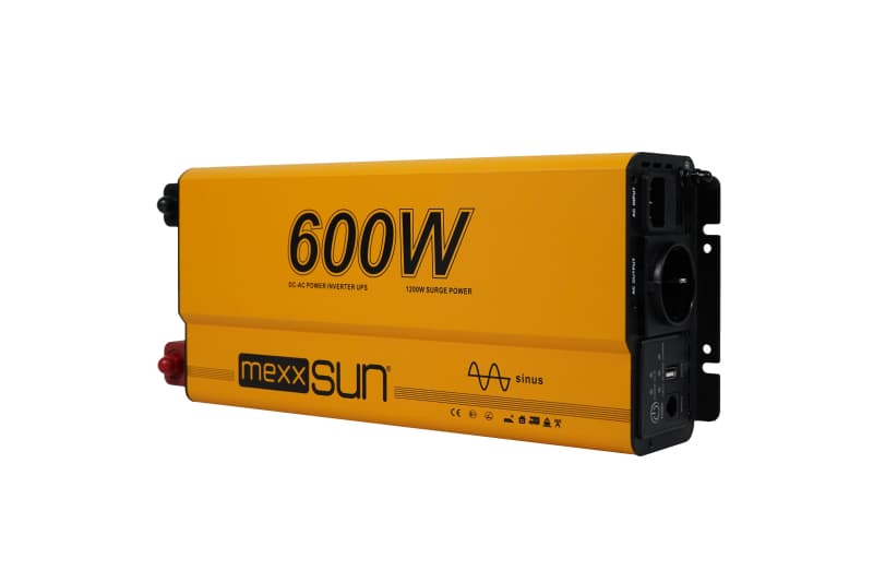 Mexxsun UPS 600 W 12 V Tam Sinüs İnverter - Uzaktan Ekranlı görsel 3