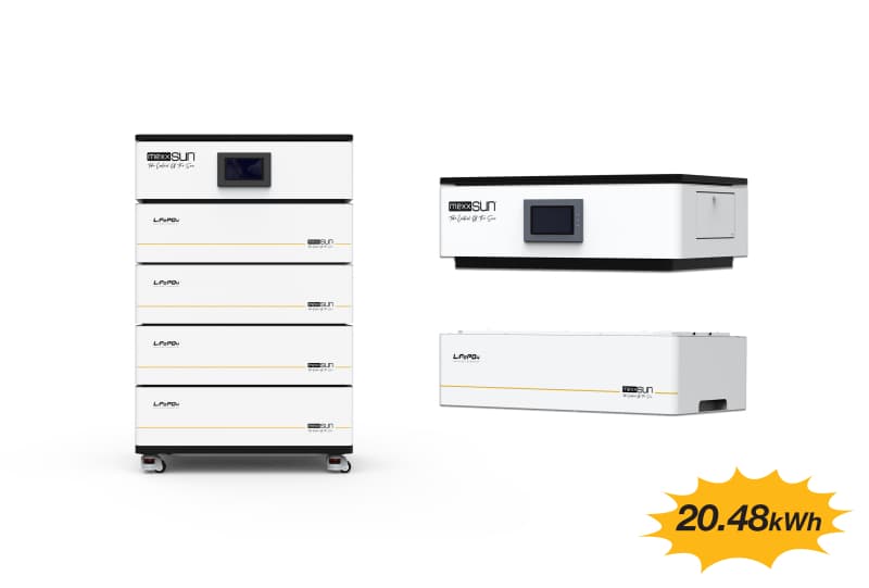 Mexxsun Yüksek Voltaj 20.48 kWh Lityum Akü