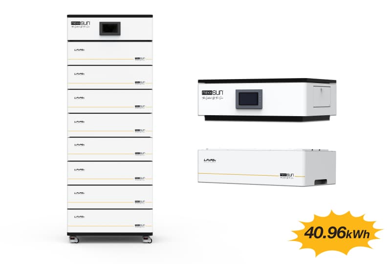 Mexxsun Yüksek Voltaj 40.96 kWh Lityum Akü