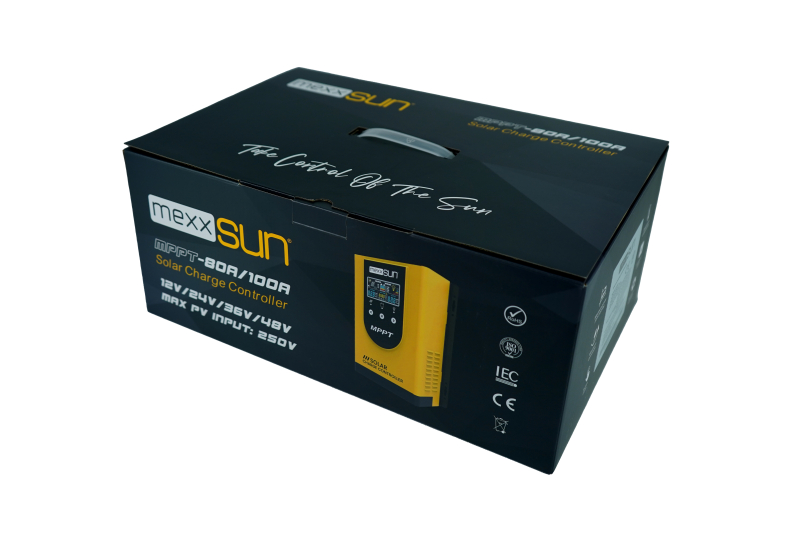 Mexxsun MPK8 100A MPPT Solar Şarj Kontrol Cihazı 12/24/48V görsel 5