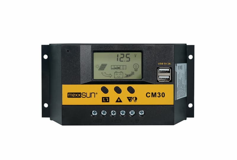 Mexxsun CM30 PWM Solar Şarj Kontrol Cihazı 12/24V görsel 1