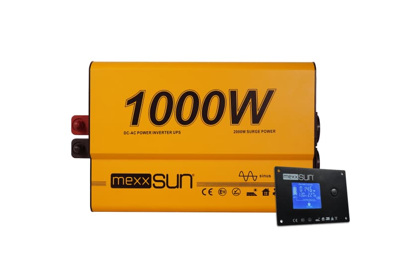 Mexxsun Tam Sinüs UPS Remote Ekran 12V 1000W Tam Sinüs İnverter