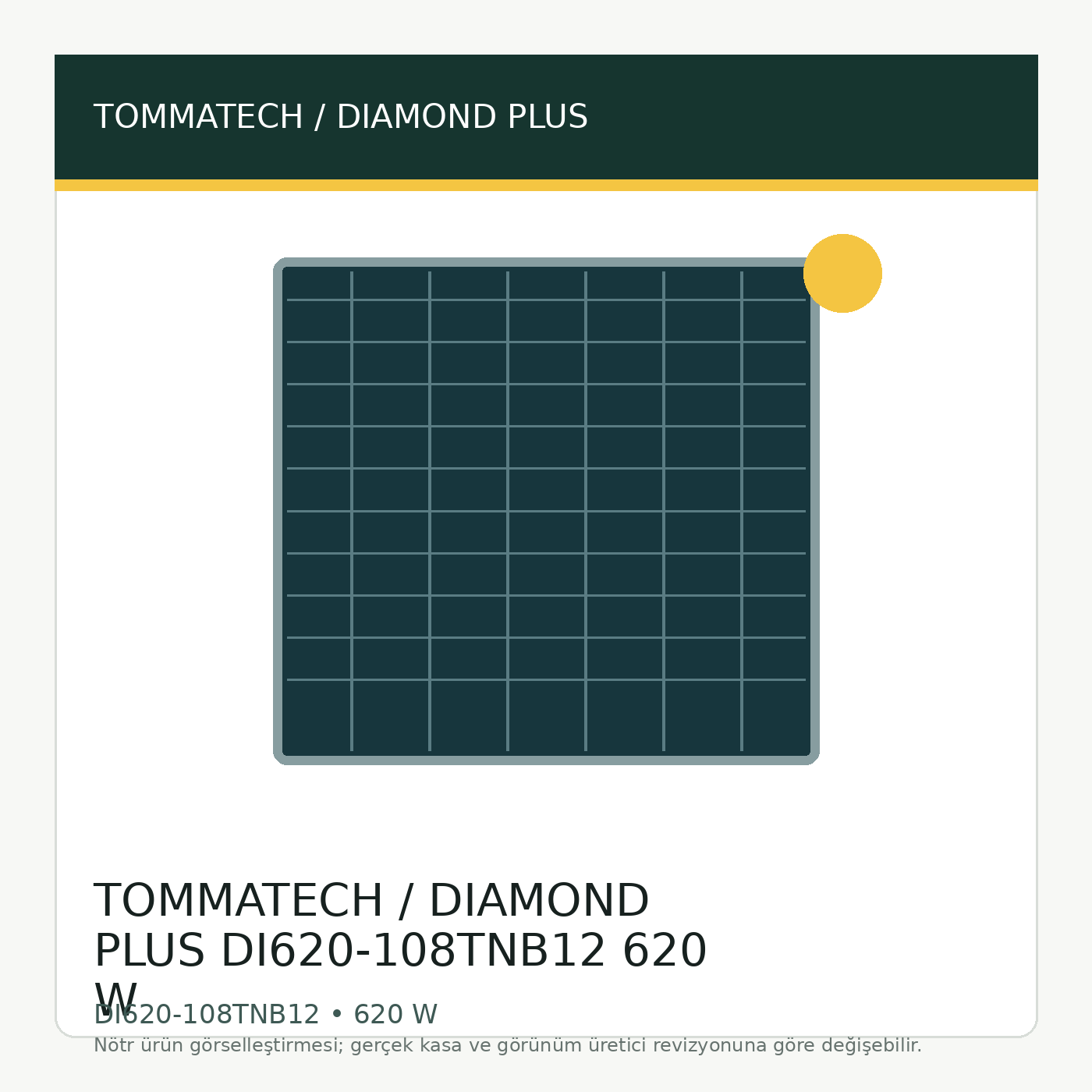 TOMMATECH / DIAMOND PLUS DI620-108TNB12 620 W görsel 1