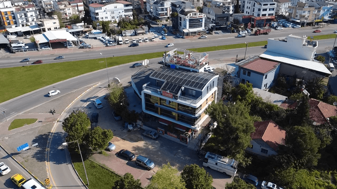 Bakım merkezi projesine ait teknik ekran görüntüsü