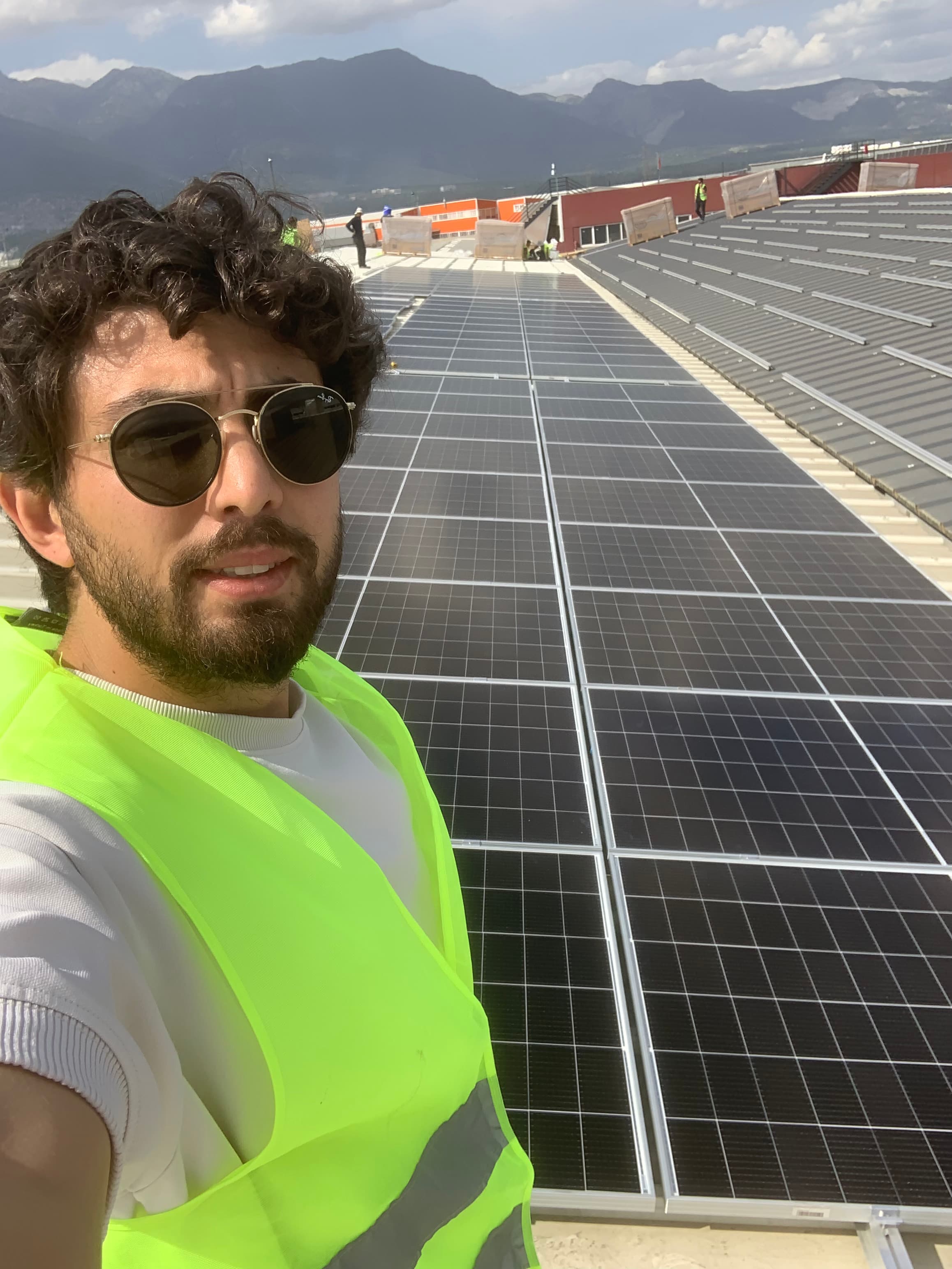 Emirsoy Tekstil sahasında ikinci kurulum görünümü