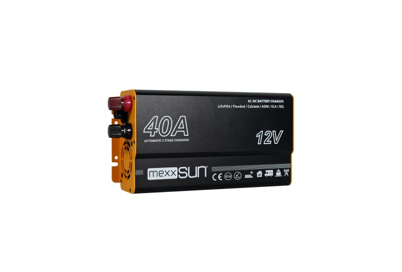Mexxsun 12V 40A Akü Şarj Cihazı (AC/DC) görsel 1
