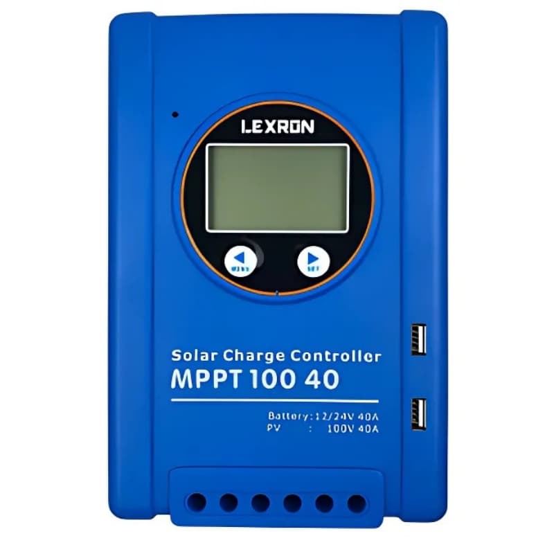 Lexron 40 A 12/24 V MPPT Şarj Kontrol Cihazı görsel 1