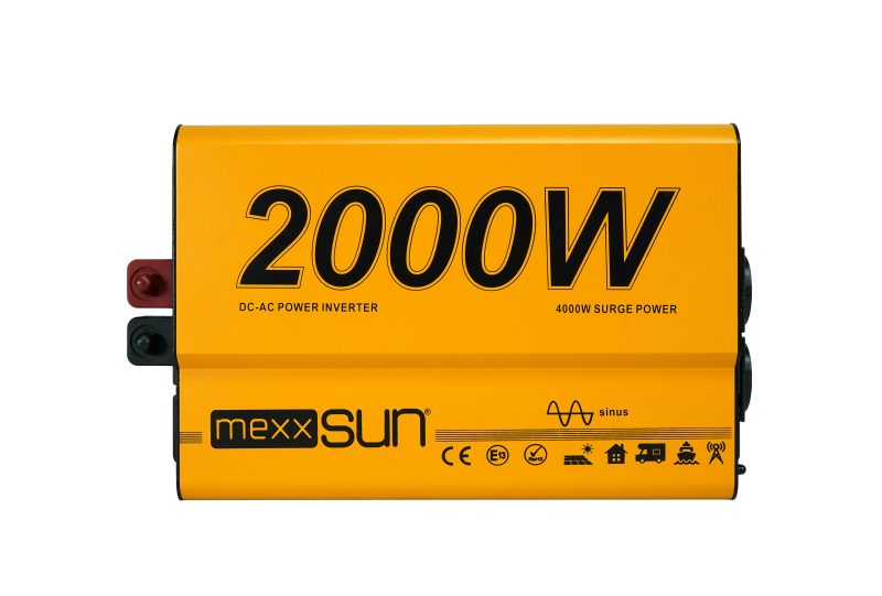 Mexxsun Tam Sinüs 24V 2000W Tam Sinüs İnverter görsel 1